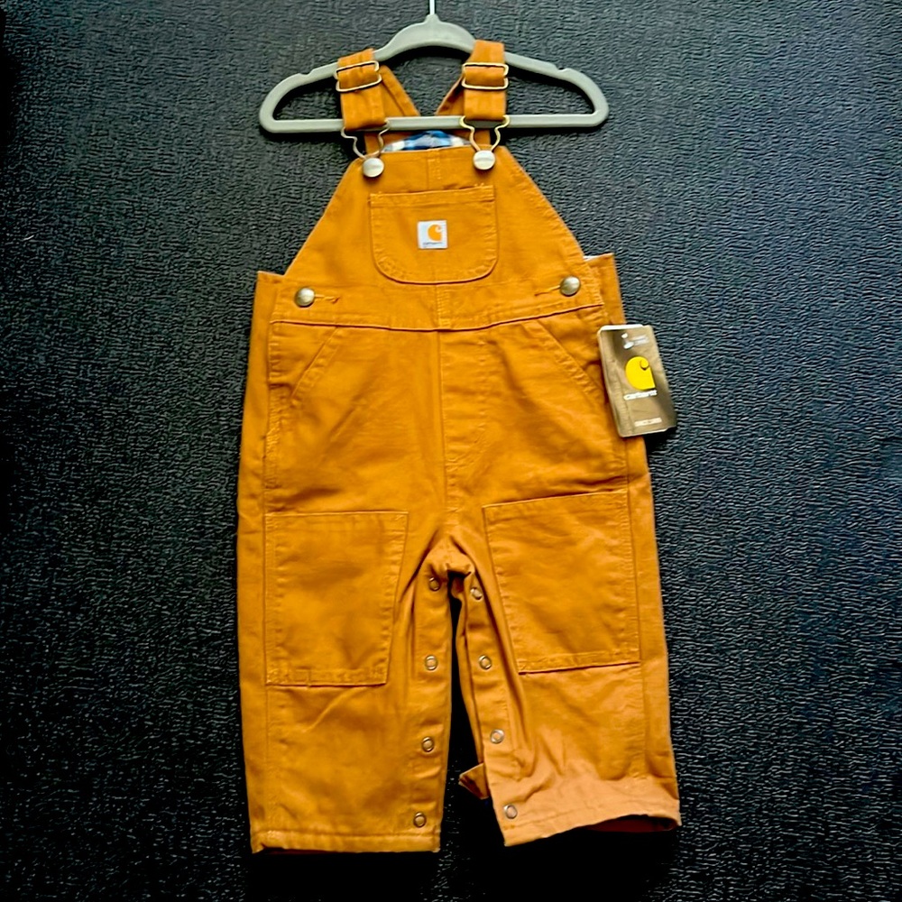 Carhartt bibs 9m - New with tags